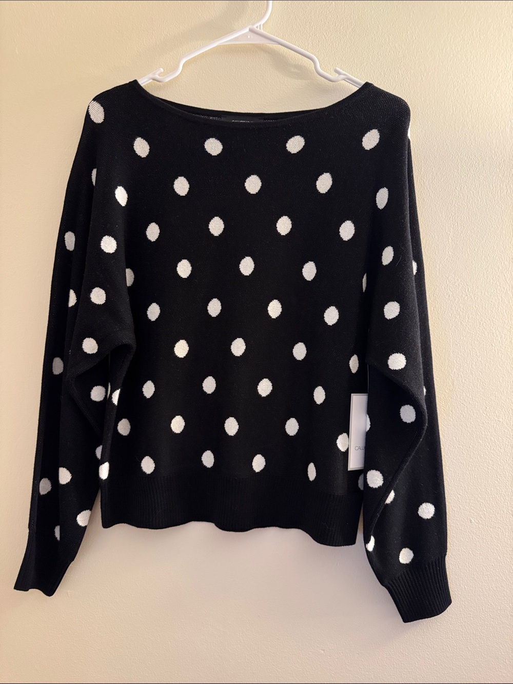 CALLIGRAPHIE ANTHROPOLOGIE Polka Dot Sweater